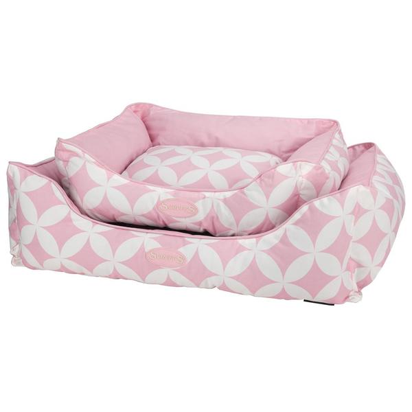 Scruffs Florence Box Bed - rózsaszín M - 60 x 50 cm