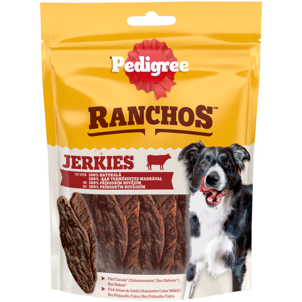 Pedigree RANCHOS JERKIES mit Rind Hundesnack 70 g