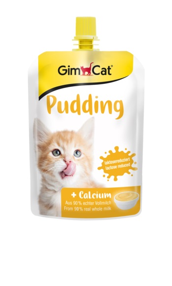 GimCat Snack Pudding cu calciu 150 g