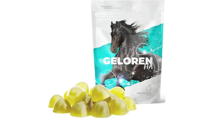 Geloren HA doplnkové krmivo pre kone 450 g (60 kociek želé)