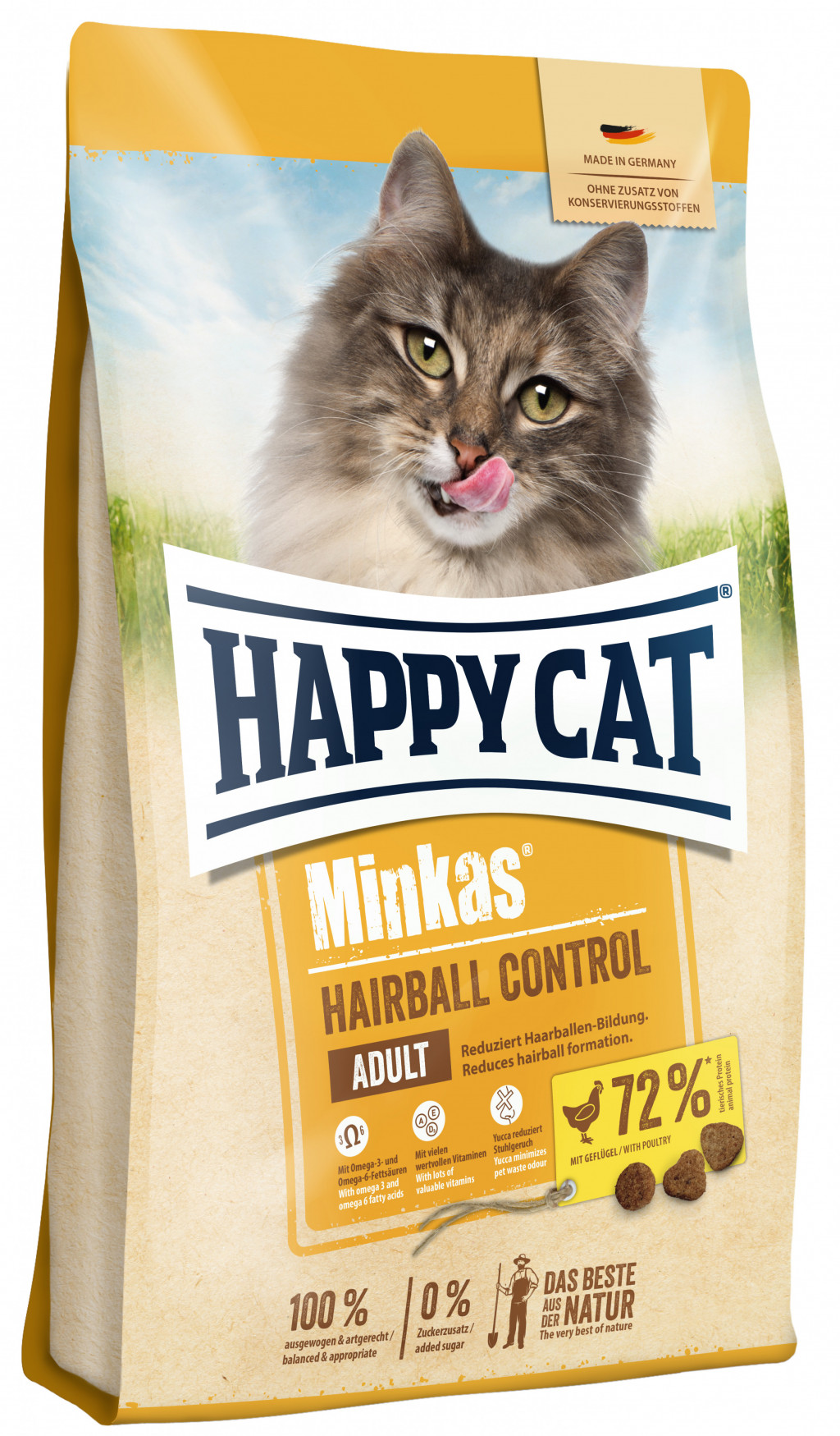 Happy Cat Minkas Hairball Control 4 kg