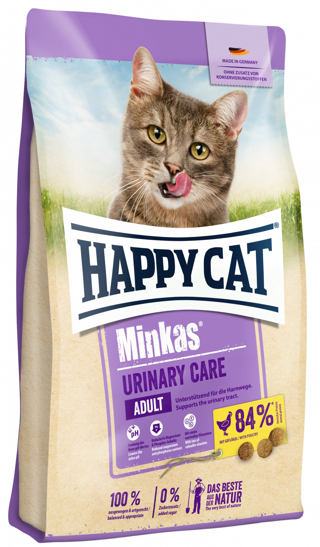 Happy Cat Minkas Urinary Care - baromfi 10 kg