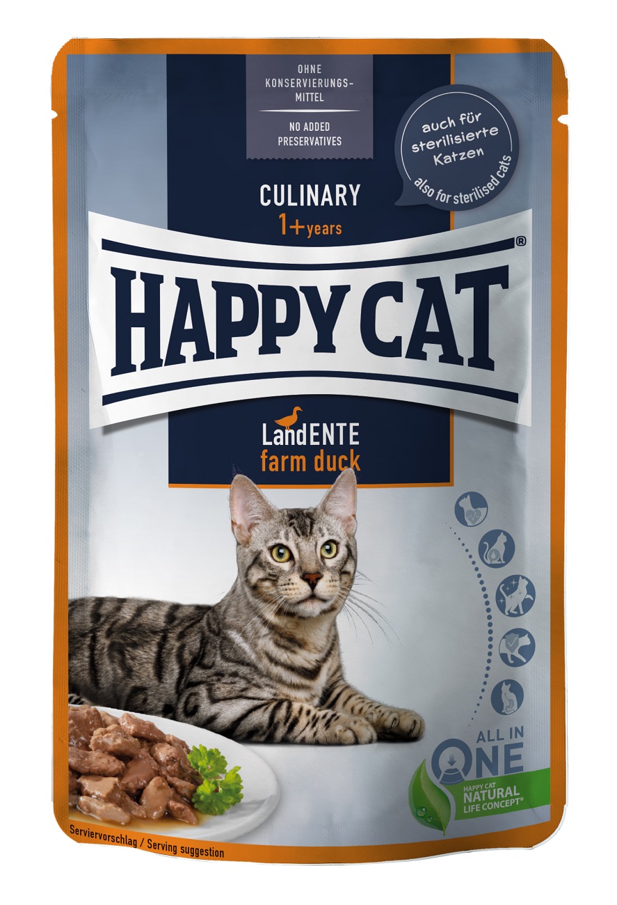 Happy Cat Culinary Land Ente kapsičky - kachna 20 x 85 g