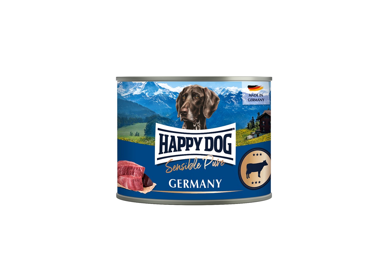 Happy Dog Sensible Pure Germany – mokra hrana z govedino 200 gr