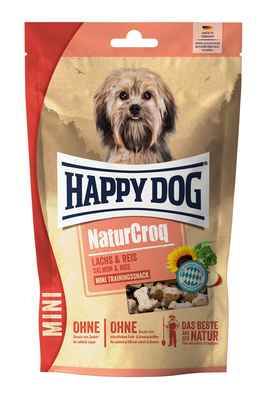 Happy Dog NaturCroq Soft Snack Mini - Losos 100 g