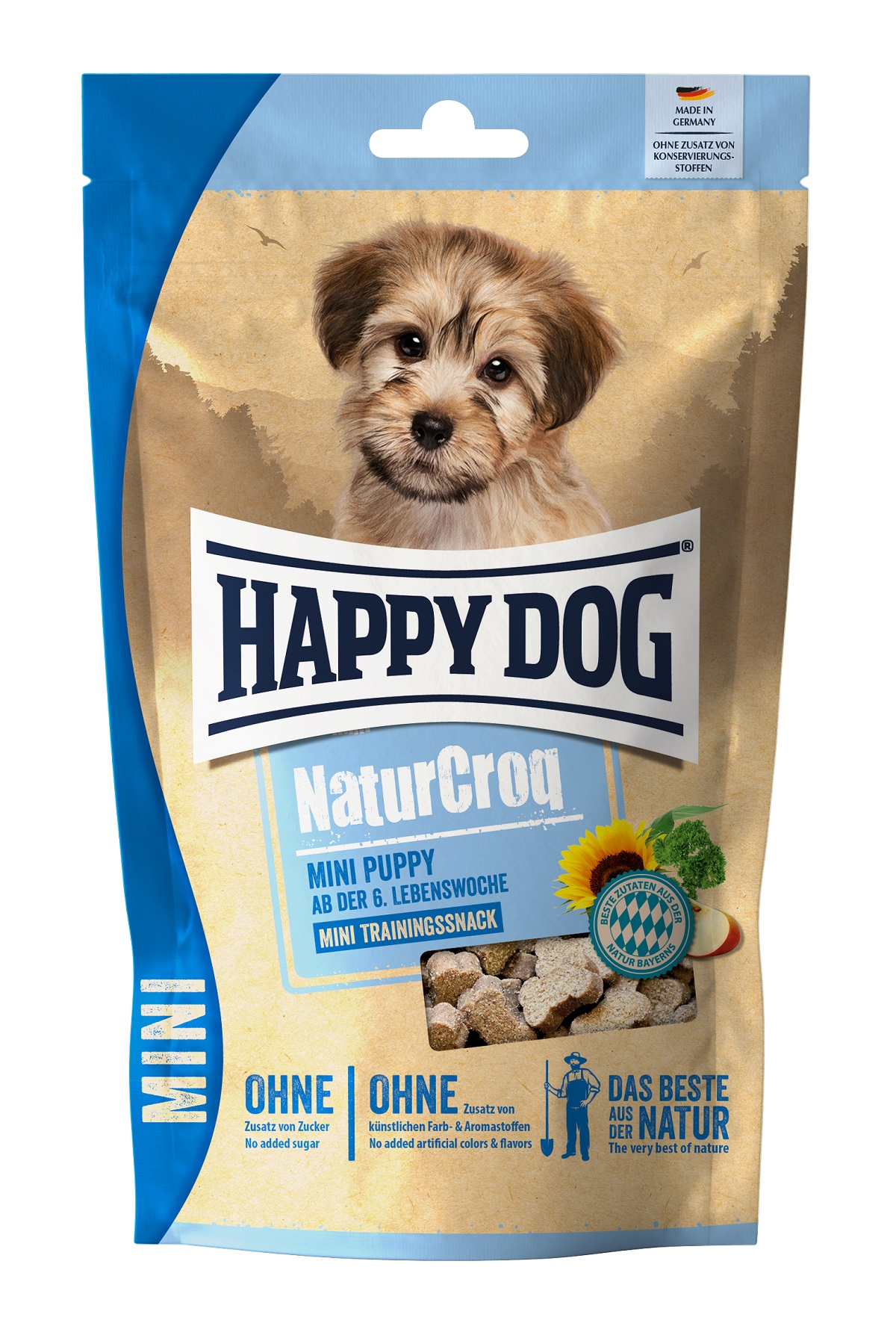 Happy Dog NaturCroq Soft Snack Mini Puppy - poslastica za štence 100 g