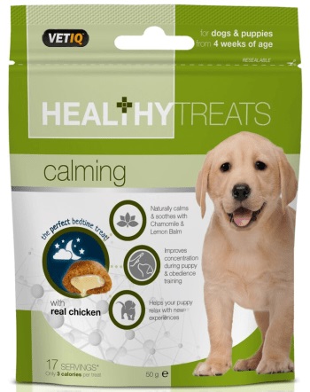 VetIQ Healthy Treats Calming Belohnungssnacks für Hunde und Welpen 2 x 50 g