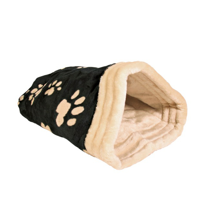 Sac de dormit pentru pisici Trixie Jasira negru/bej (TRX36863)