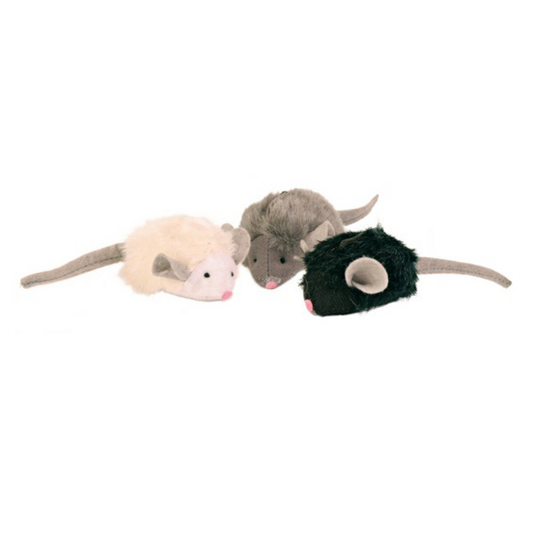 Trixie hvízdající myš různé barvy 6 cm (TRX4199)