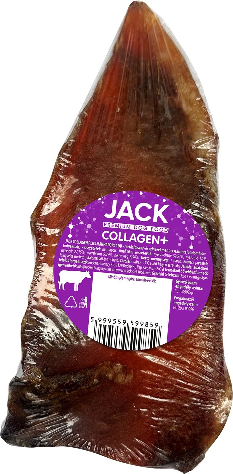 Jack Collagen Plus hovězí chrupavka 1 ks