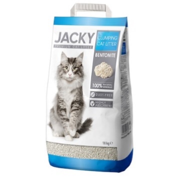 Jacky Premium hrudkující bentonitová podestýlka pro kočky 10 kg