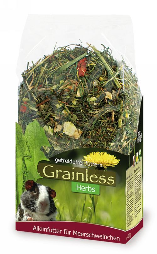 JR Farm Grainless bylinky pro morčata 400 g