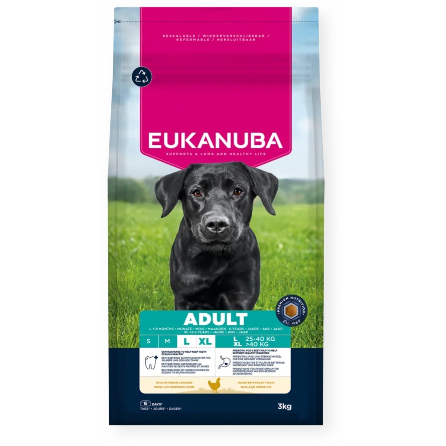 Eukanuba Life Care Adult L/XL granule - kuřecí 15 kg
