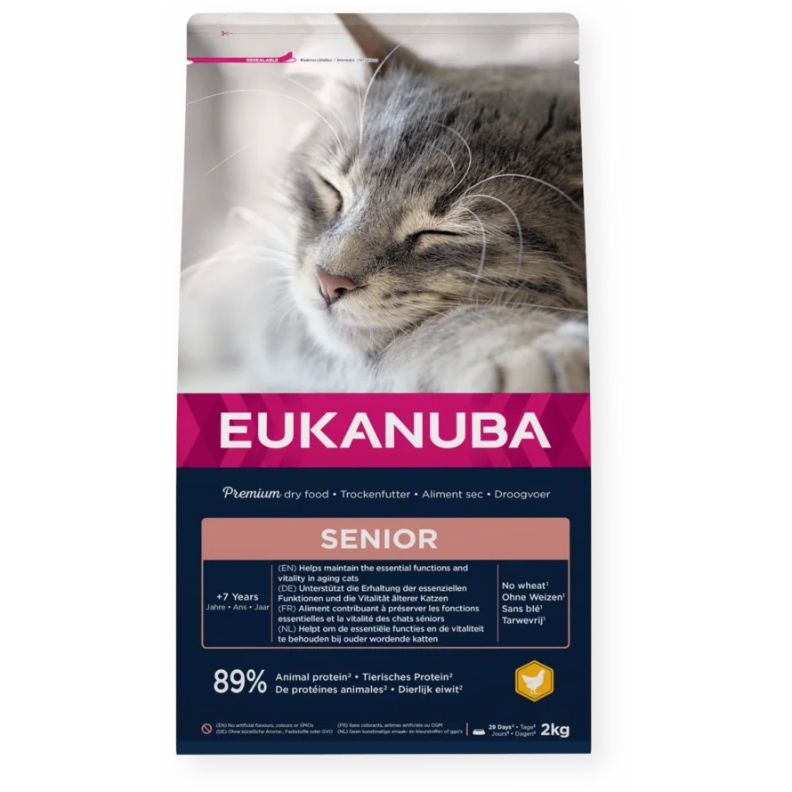 Eukanuba Life Care Senior granule pro kočky 10 kg