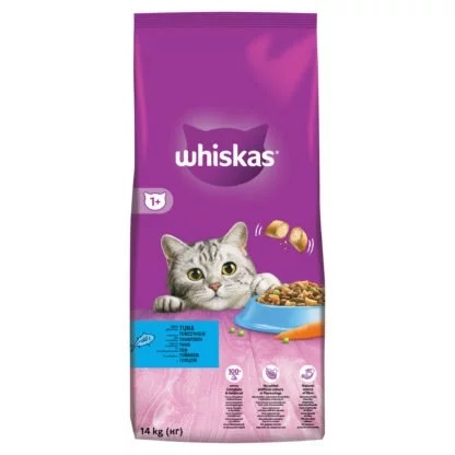 Whiskas granule s tuňákem 14 kg