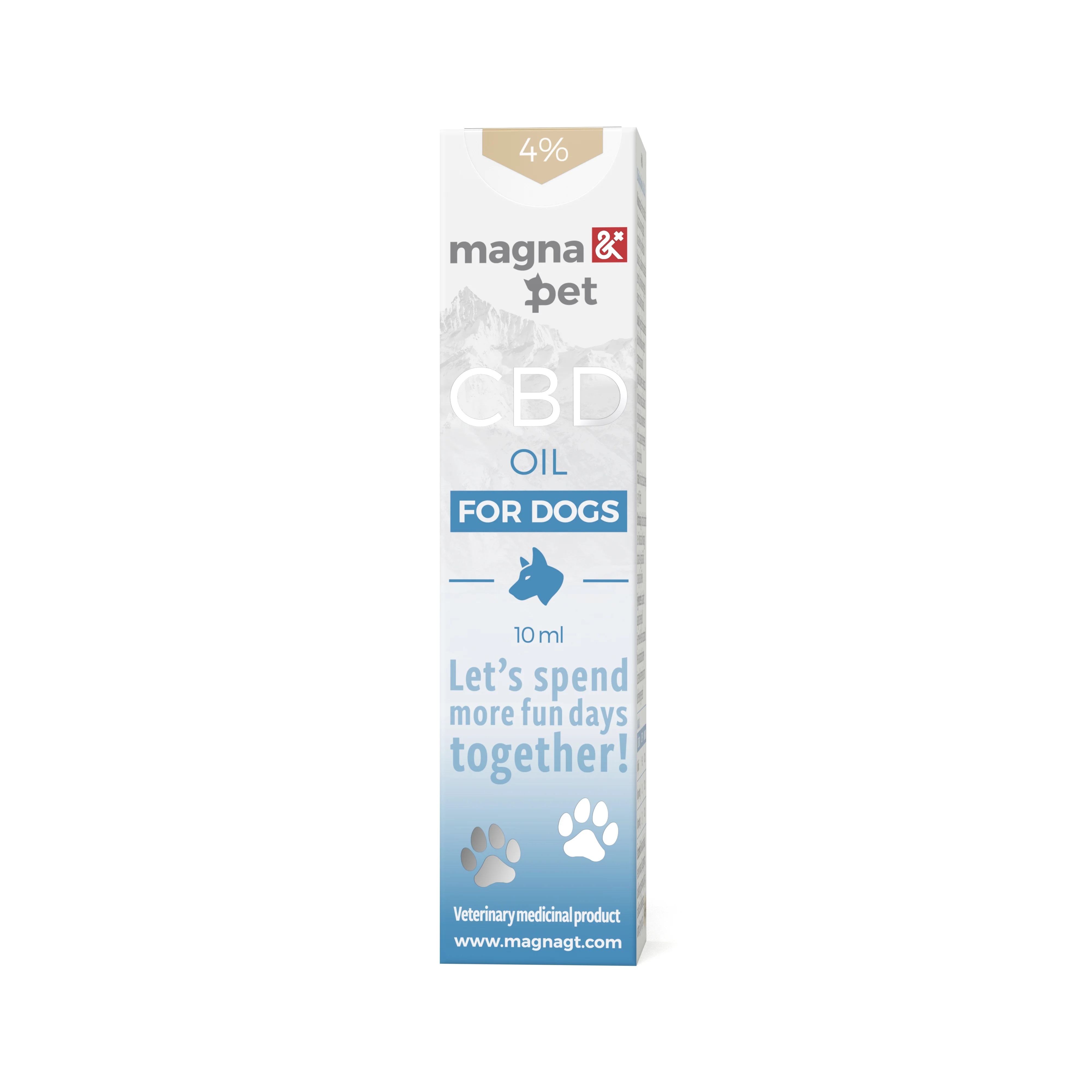 Magnapet 4% ulei CBD pentru câini 10 ml