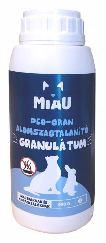 Dezodorizant nisip pisici Miau Deo-Gran 400 ml