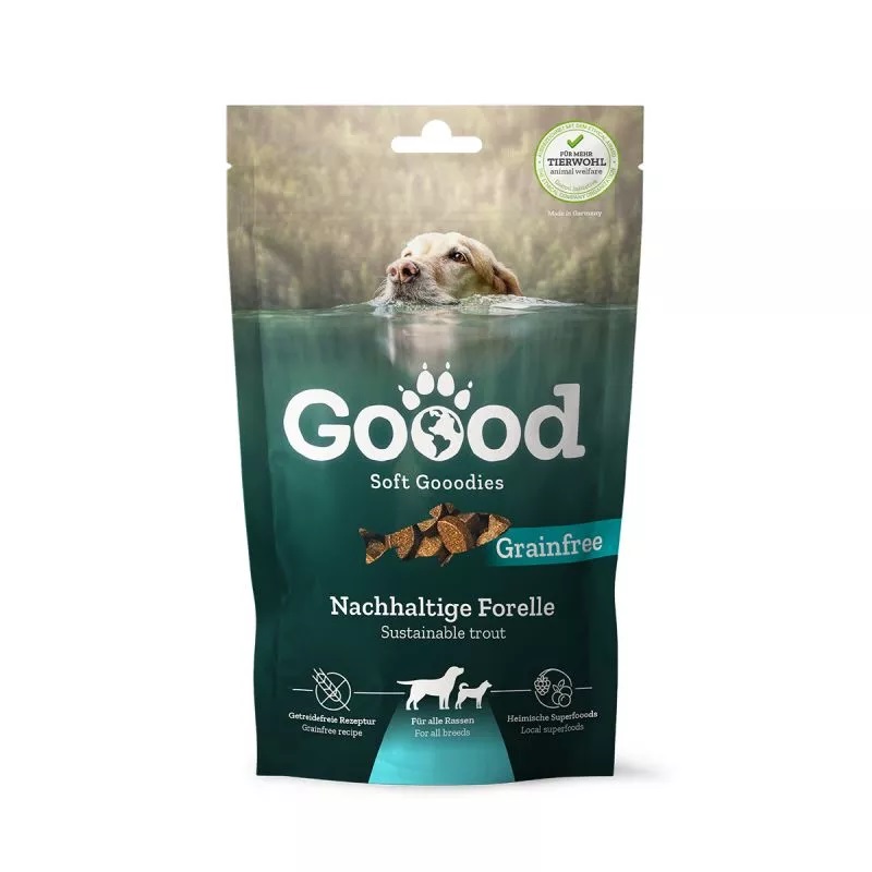 Goood Soft Gooodies - prigrizki s postrvjo 100 g