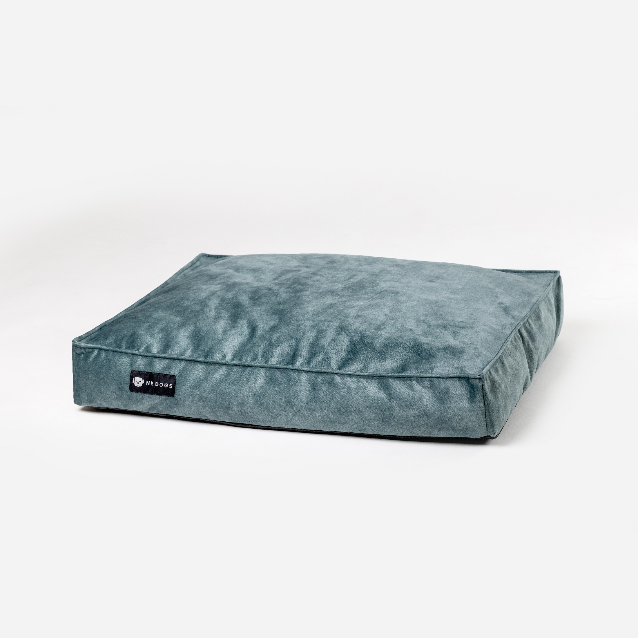 NR DOGS Soft Magic Comfort Hundebett - Ozeanblau M (80 x 60 cm) für kleine Hunde bis 10 kg