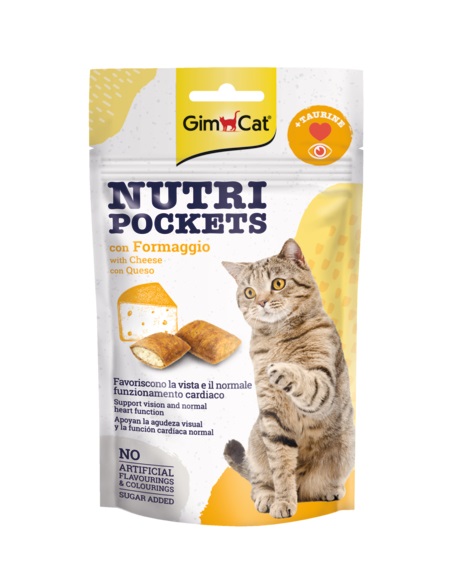 GimCat Nutri Pockets Sir 60 g