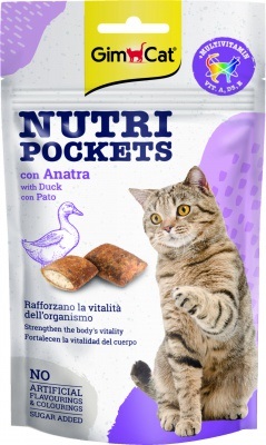 GimCat Nutri Pockets Ente 60 g