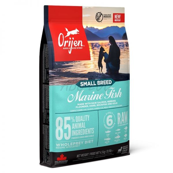 Orijen Small Breed Marine Fish granule pro psy 4,5 kg