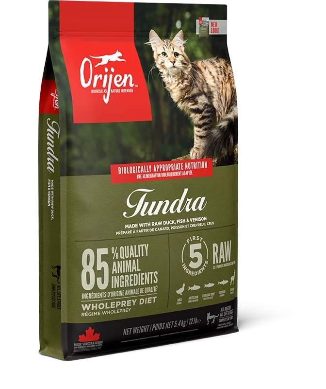 Orijen Tundra Cat - suché krmivo pro kočky 5,4 kg