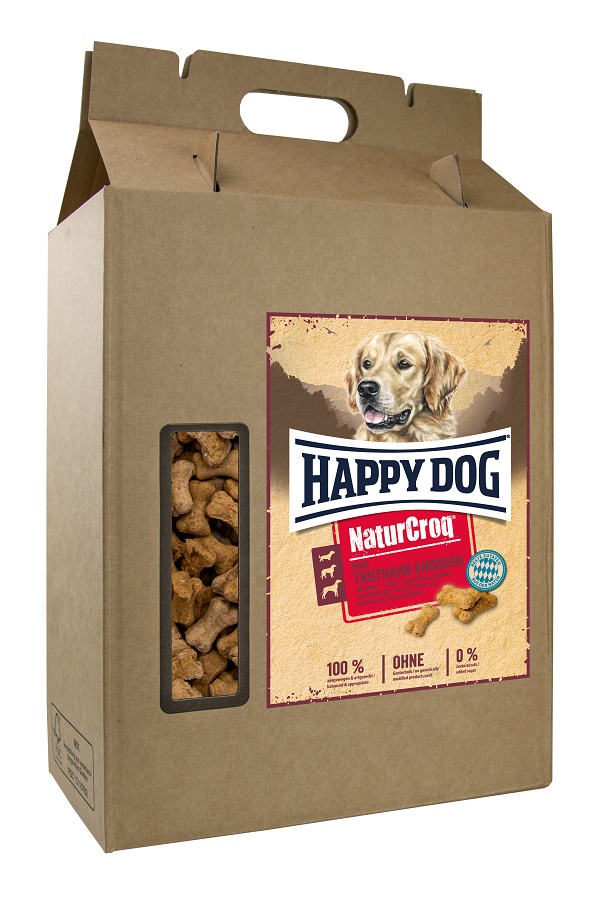 Biscuiți Happy Dog NaturCroq - Mini Truthahn Knochen 5 kg