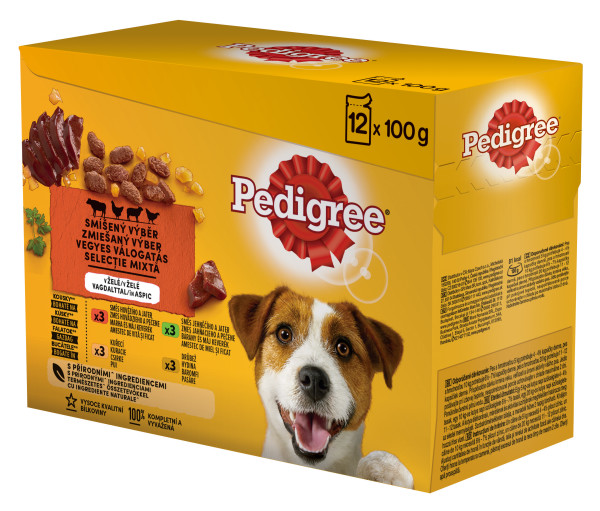 Pedigree Vital Protection krmivo v hliníkové kapsičce v aspiku 12 x 100 g