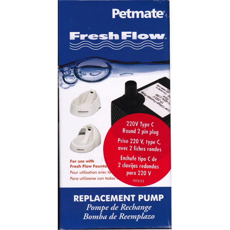 Petmate Ersatzpumpe für Petmate Fresh Flow Deluxe 1 Stück