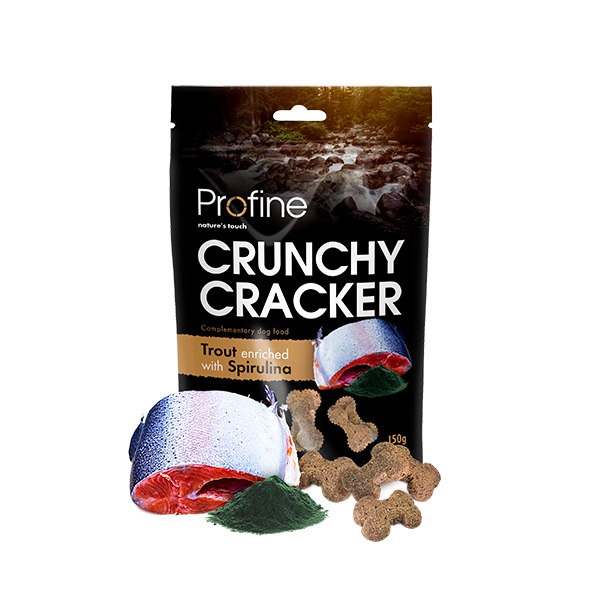 Profine Crunchy Cracker Trout & Spirulina 150 g