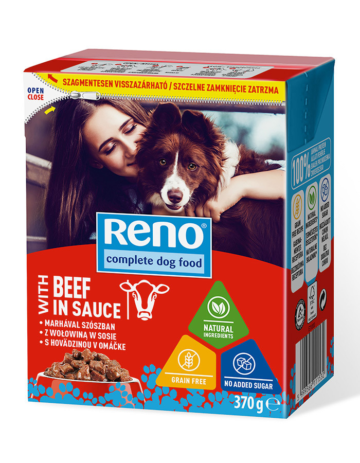 Reno Yummy Strips - bogate în carne de vită 120 g