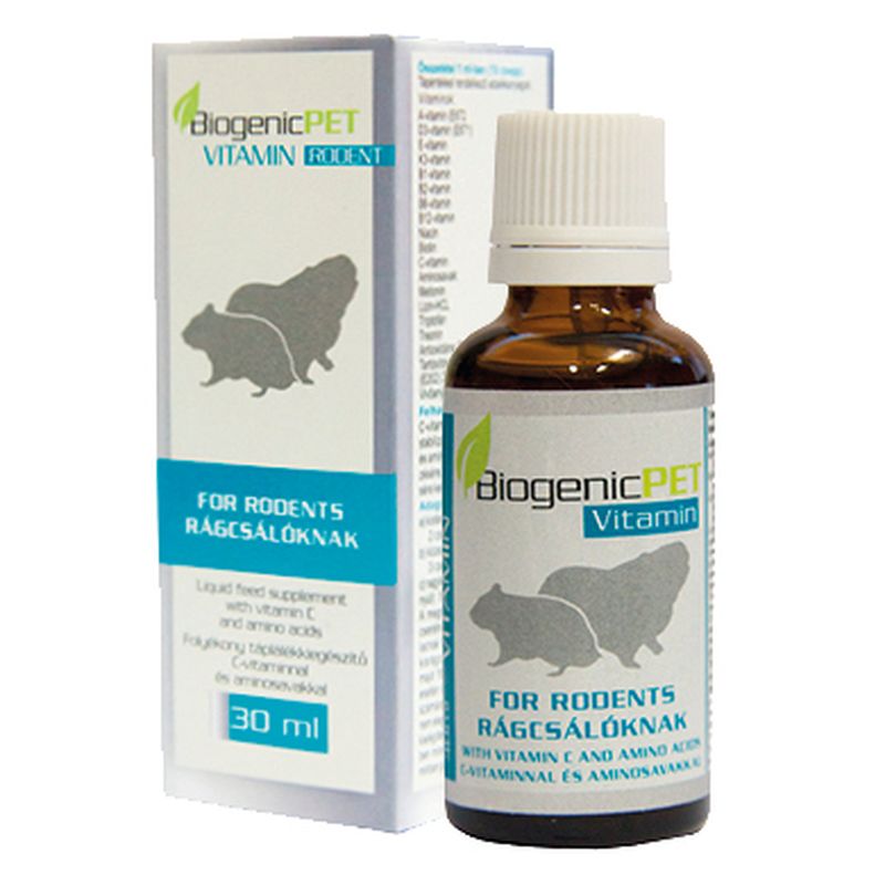 BiogenicPET Vitamin Rodents - Vitaminpräparat für Nagetiere 30 ml