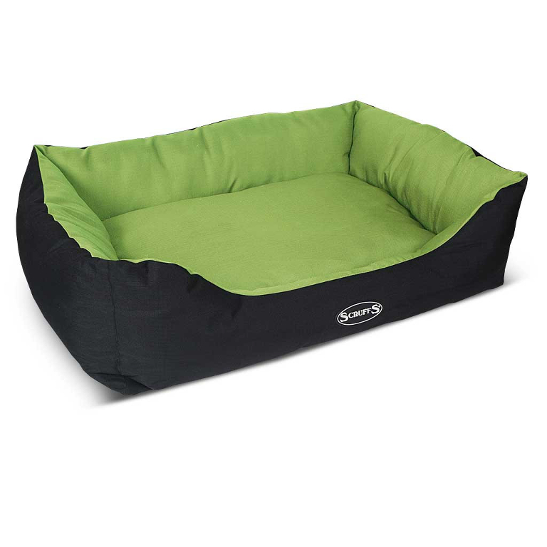 Culcuș impermeabil Scruffs Expedition lime 90 x 70 cm
