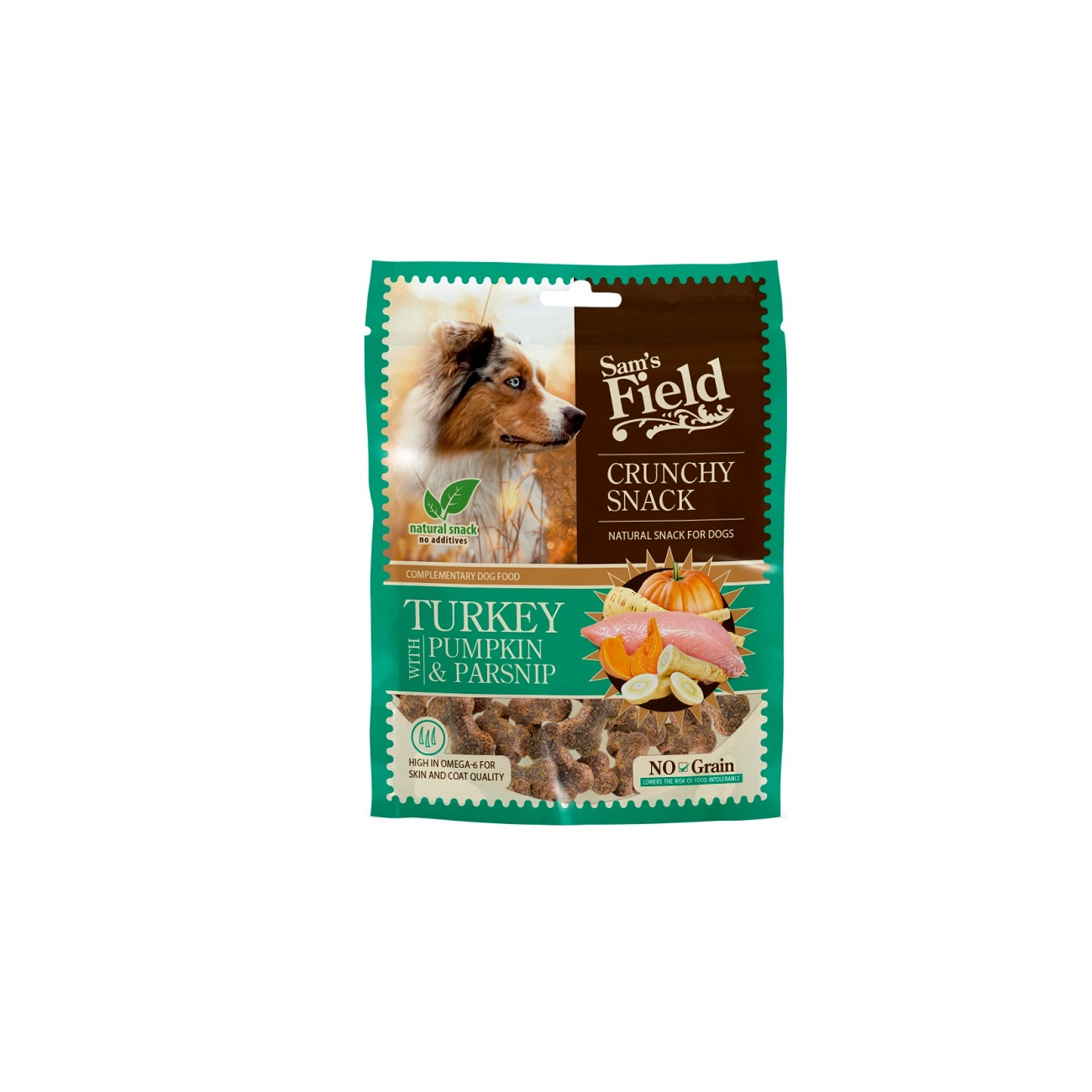 Sam's Field Crunchy Snack - Turkey with Pumpkin & Parsnip 200 g