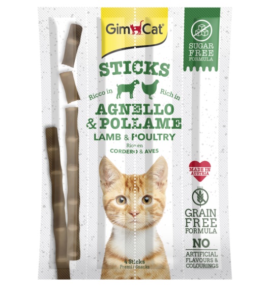 GimCat Sticks - miel & pasăre 10 buc.