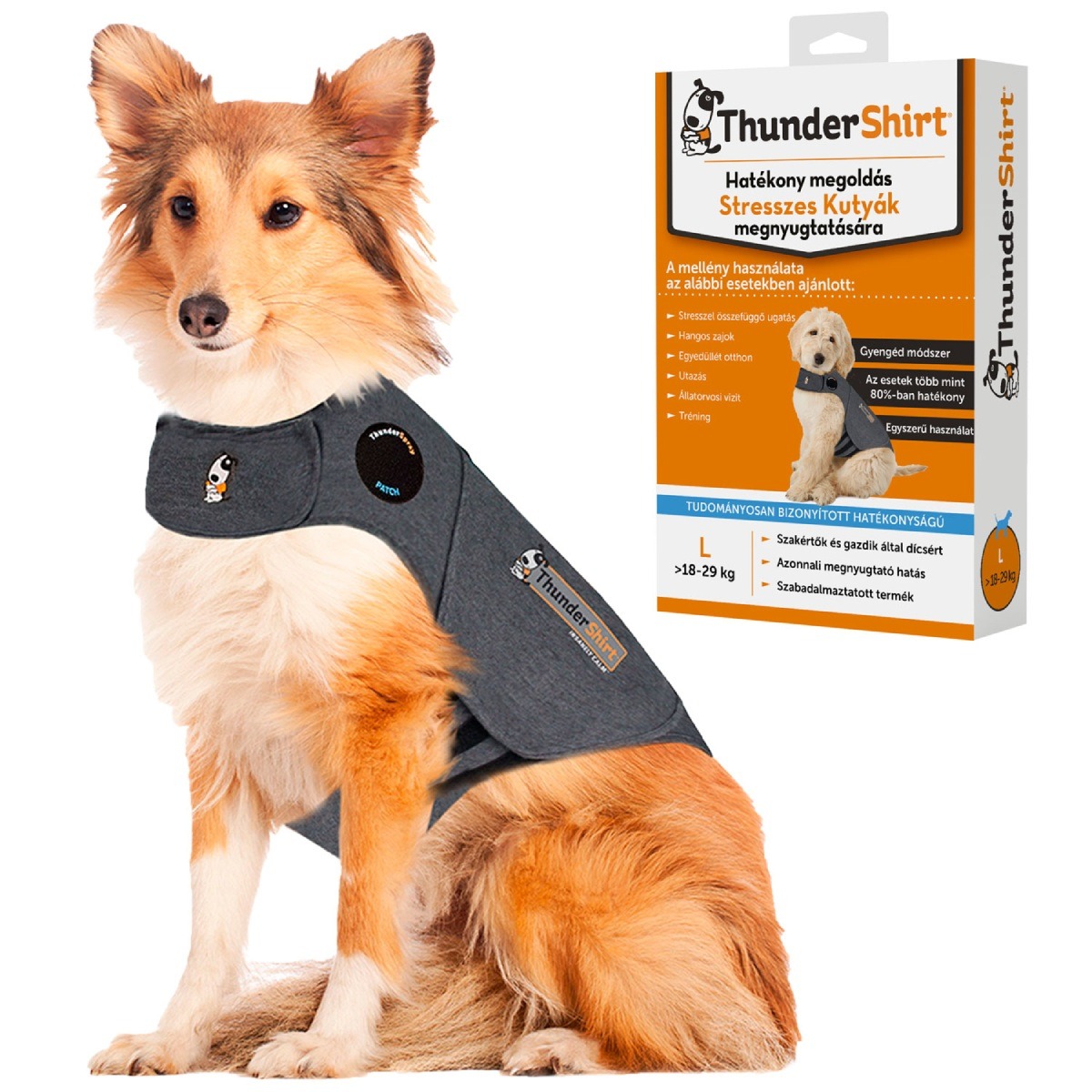 ThunderShirt Haina câini antistres L