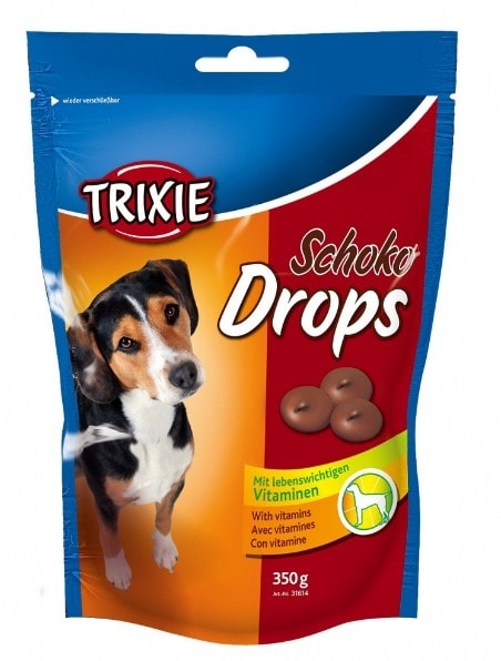 Trixie Schoko Drops - čokoládové bombony 350 g (TRX31614)