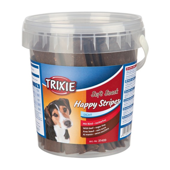 Trixie Soft Snack Happy Stripes Light jutalomfalat 500 g (TRX31499)