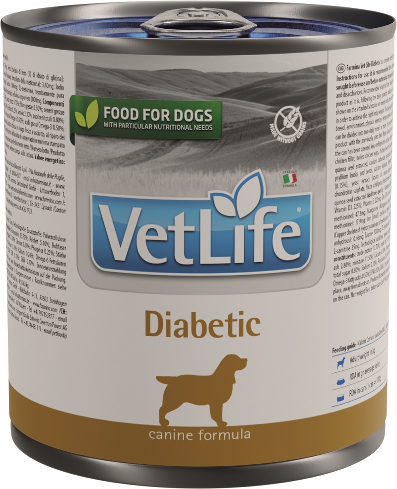 Vet Life Dog Diabetic konzerva 300 g