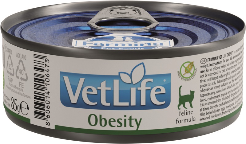 Vet Life Cat Obesity - conservă 85 g