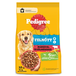 Pedigree Adult száraz kutyatáp - marha, zöldség